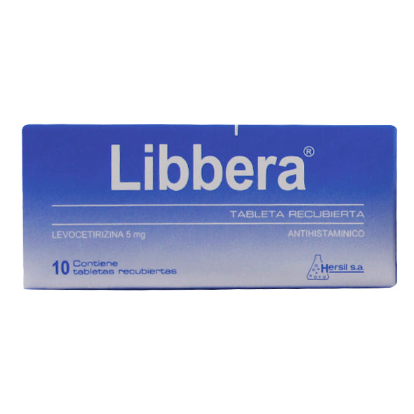Libbera Levocetirizina 5Mg X Tableta