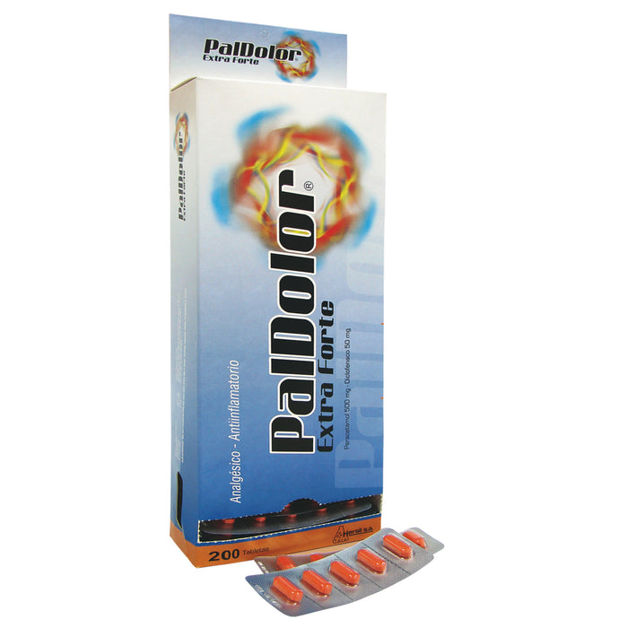 Paldolor Extra Forte Paracetamol 500Mg Y Diclofenaco 50Mg X Tableta