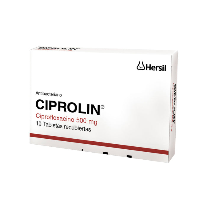 Ciprolin Ciprofloxacina 500Mg X Tableta