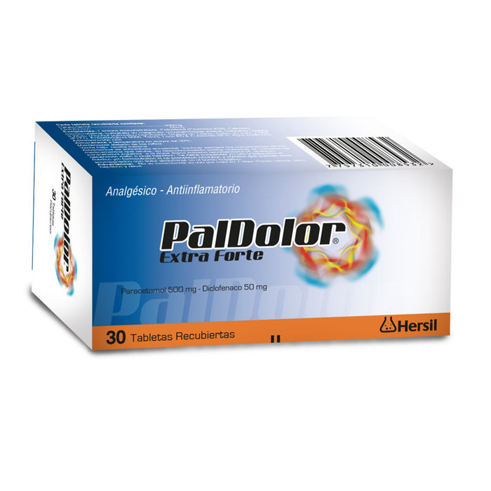 Paldolor Extra Forte Paracetamol / Diclofenaco X Tableta
