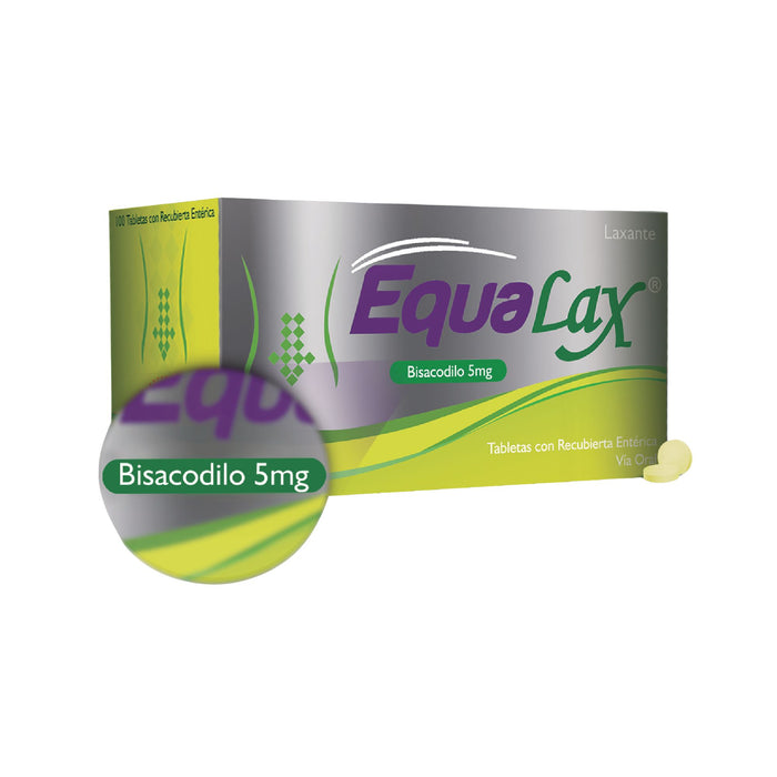 Equalax Bisacodilo 5Mg X Tableta Recubierta