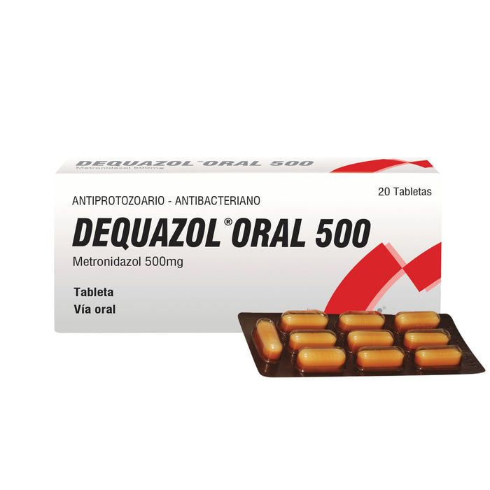 Dequazol Oral 500 Metronidazol 500Mg X Tableta