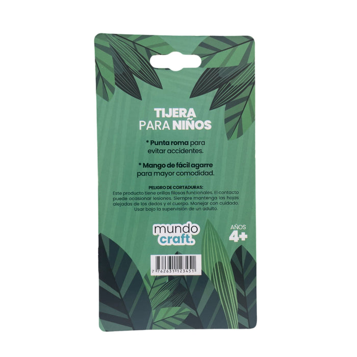 Tijera Mundo Craft Tigre Punta Roma X 13Cm
