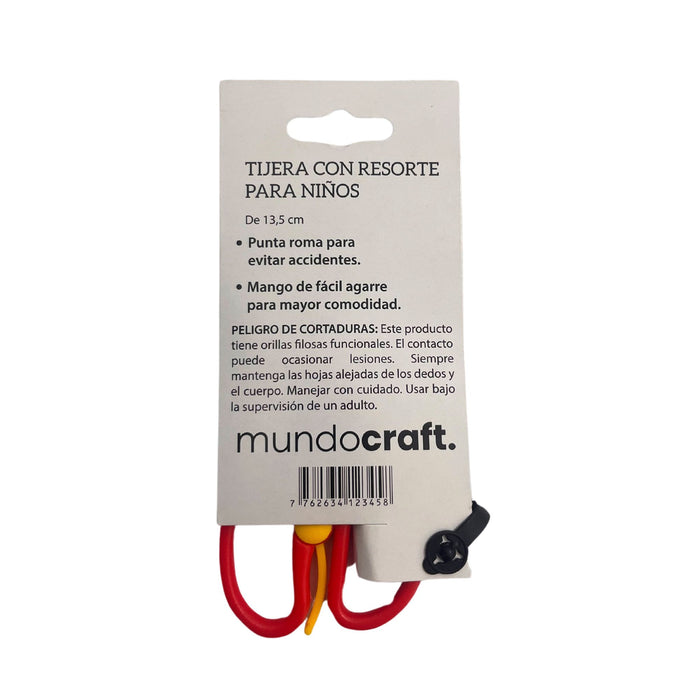 Tijeras Mundo Craft Muelle 13Cm