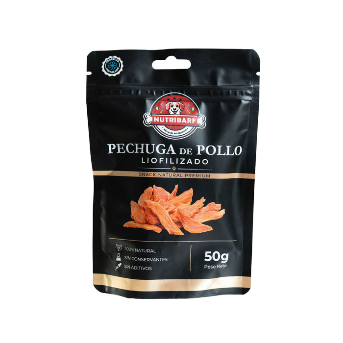 Pechuga De Pollo Nutribarf Liofilizado X 50G