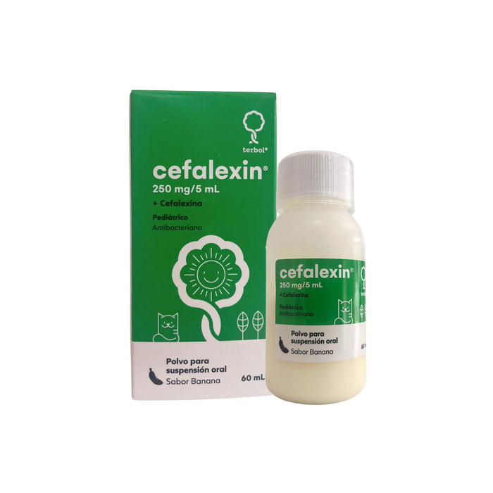 Cefalexin Cefalexina 250Mg / 5Ml Suspensión X 60Ml
