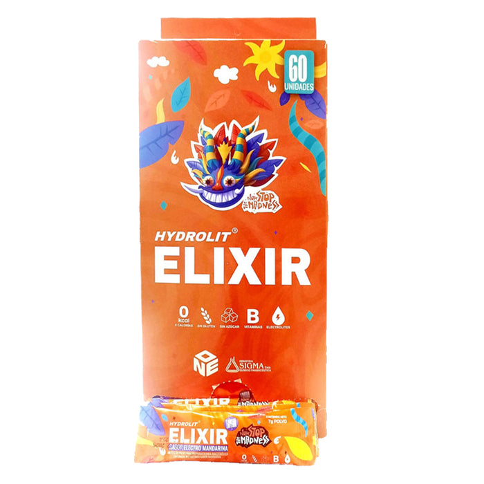 Hidratante Hydrolit Elixir Electro Mandarina X Sobres