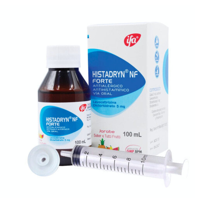 Histadryn Nf Forte Levocetirizina 5Mg/5Ml Jarabe X 100Ml