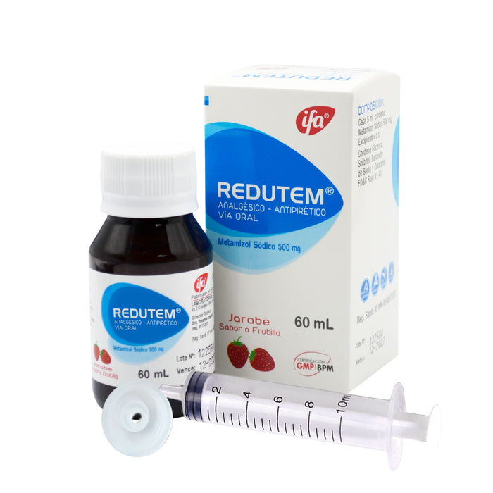 Redutem 500Mg/5Ml Metamizol Jarabe X 60Ml