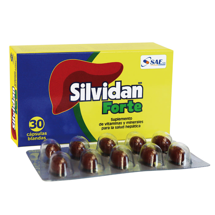 Silvidan Forte Silimarina Complejo B X Capsula
