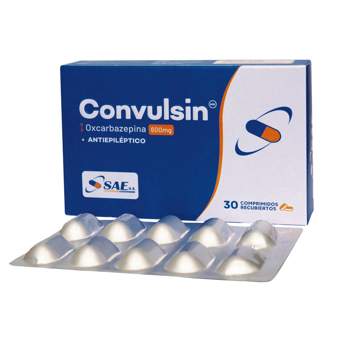 Convulsin Oxcarbazepina 600Mg X Comprimido