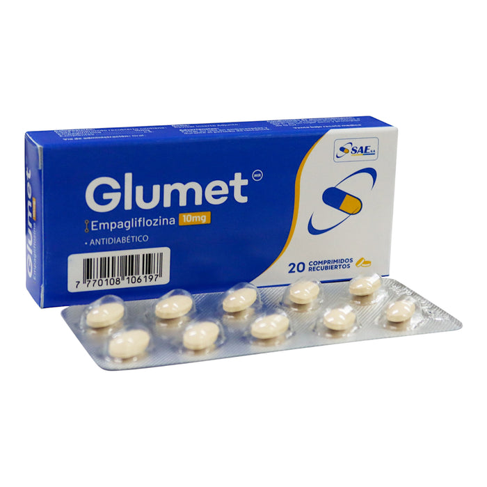 Glumet 10 Mg Empagliflozina X Comprimido