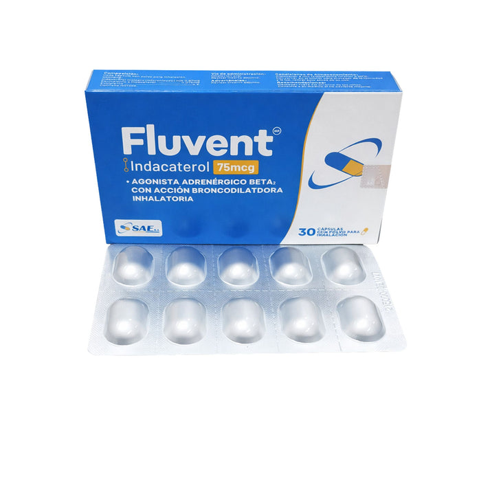 Fluvent 75Mcg Indacaterol X Capsula