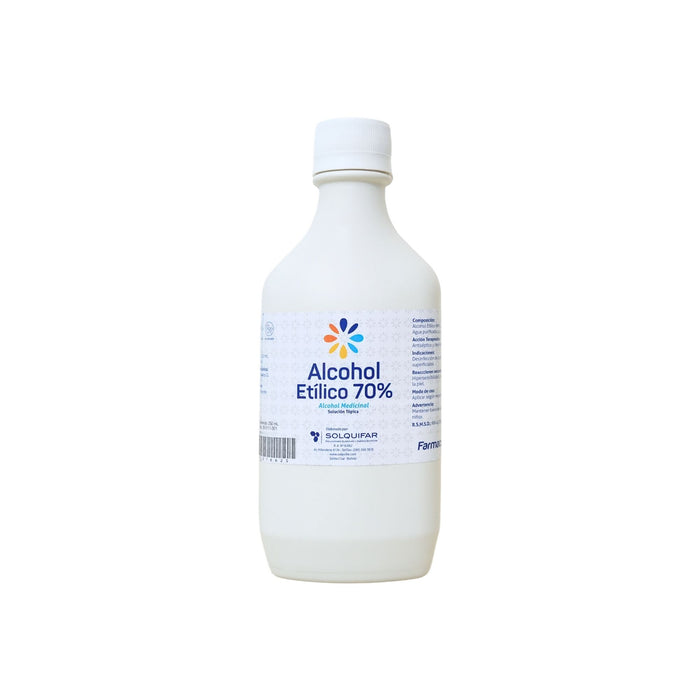 Alcohol Etílico 70% Solución Tópica Farmacorp X 250Ml