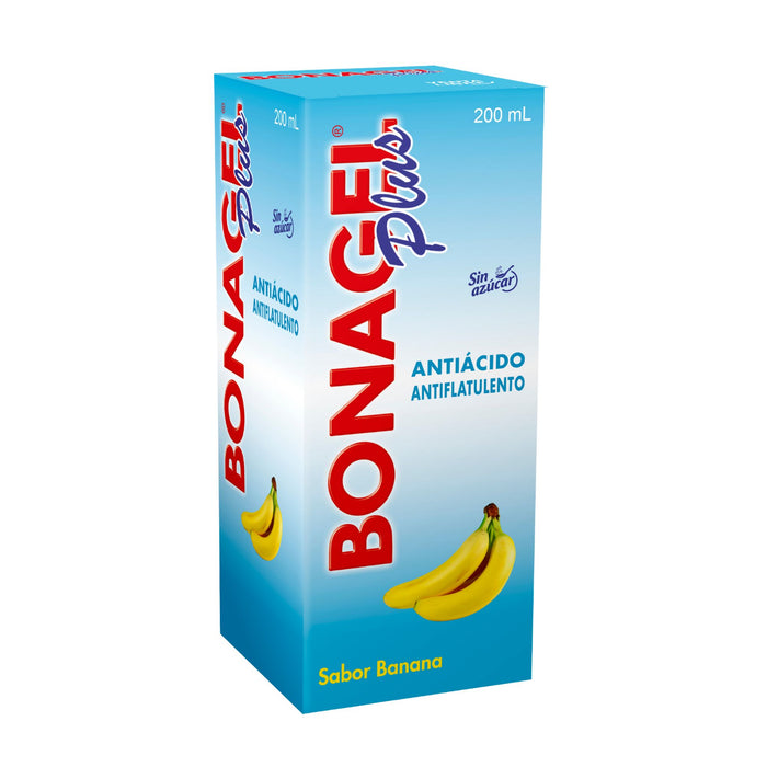 Bonagel Plus Suspensión Sabor Banana X 200Ml