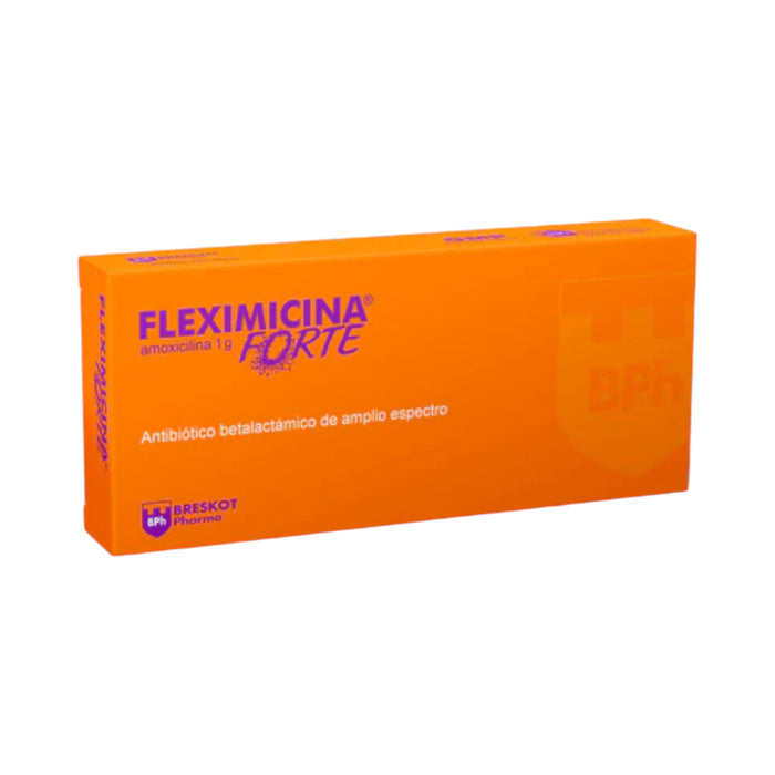 Fleximicina Forte Amoxicilina 1 Gr X Comprimido Dispersable