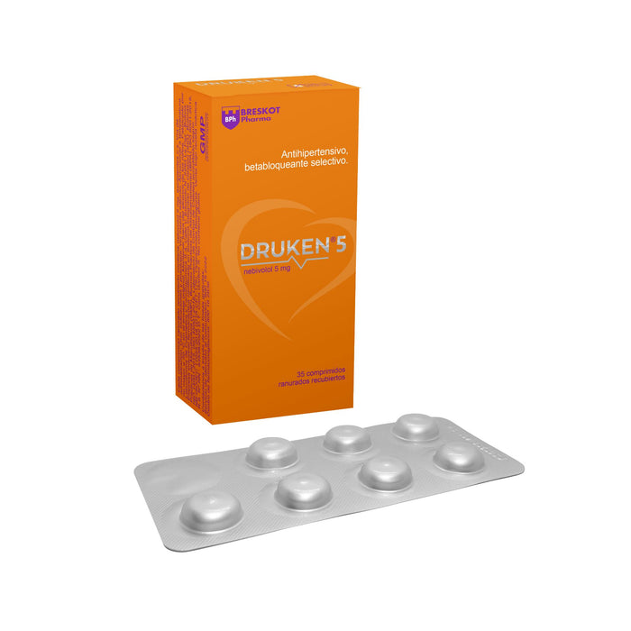 Druken Nebivolol 5Mg X Comprimido