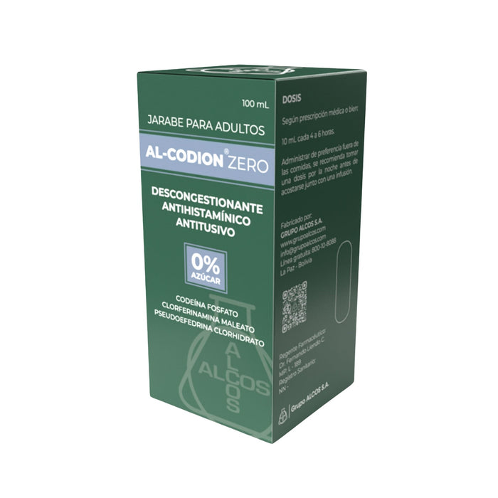 Al Codion Zero Jarabe X 100Ml