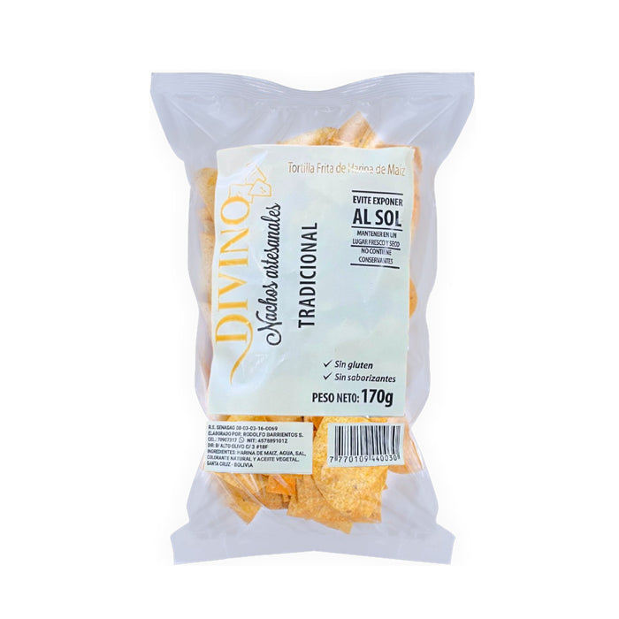 Nachos Artesanal Divino Tradicional X 170G