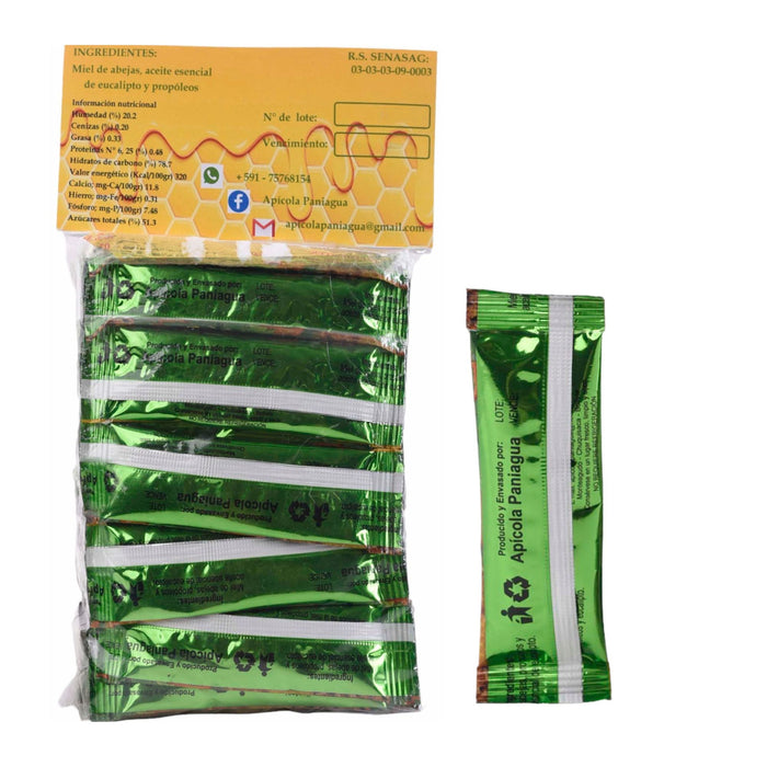 Miel Y Eucalipto Eupromiel Paquete X 30 Unidades