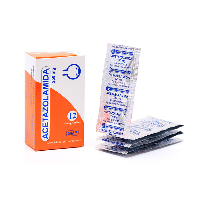 Acetazolamida 250Mg X Tableta