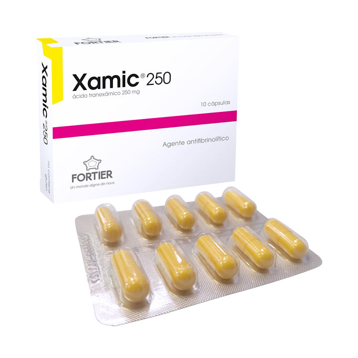 Xamic Acido Tranexamico 250Mg X Cápsula