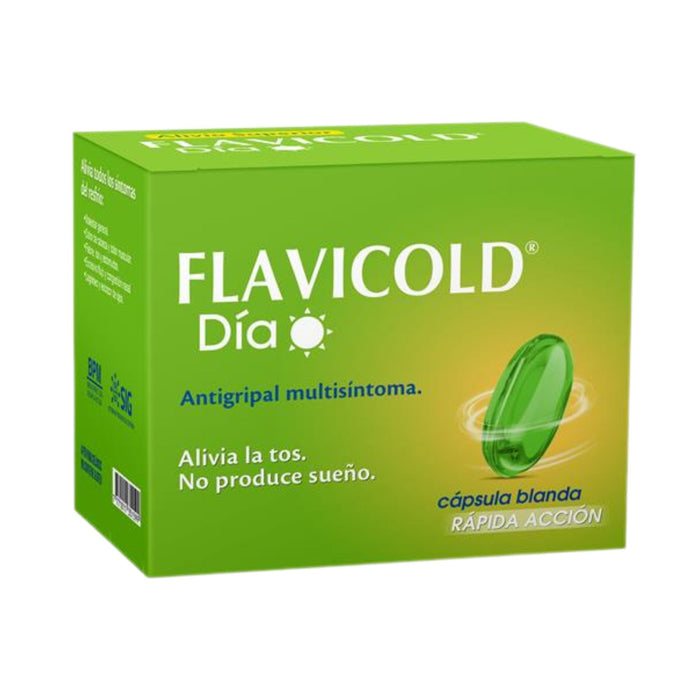 Flavicold Dia Antigripal X Capsula Blanda