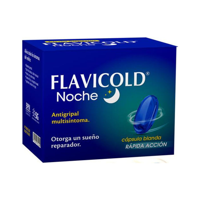 Flavicold Noche Antigripal X Capsula Blanda