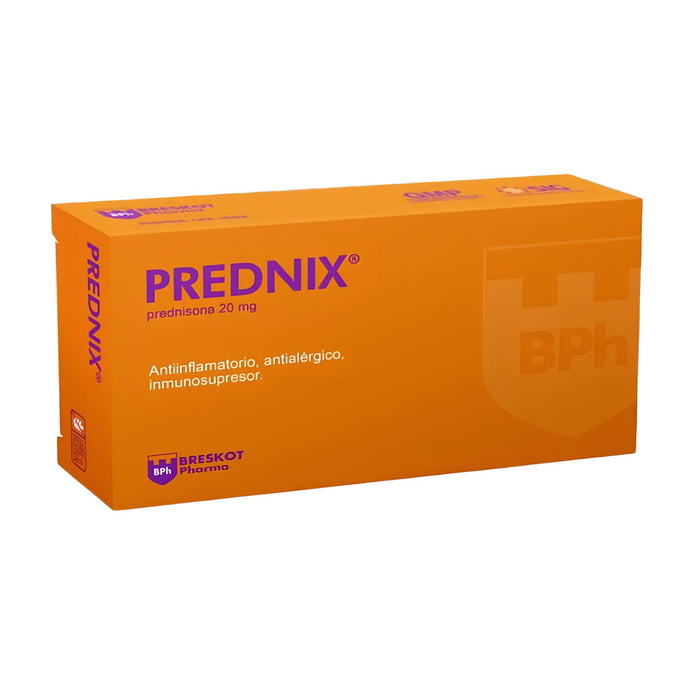 Prednix 20Mg Prednisona X Comprimido