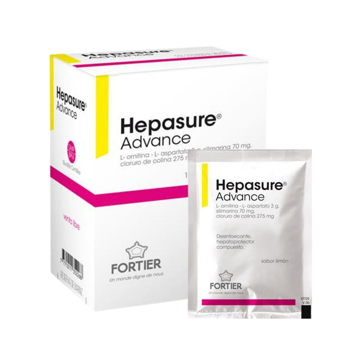 Hepasure Advance Sabor Limón X Sobre