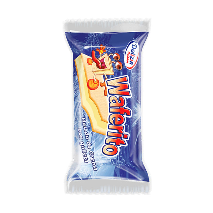 Helado Waferito Delizia Sabor Platano X 50Ml