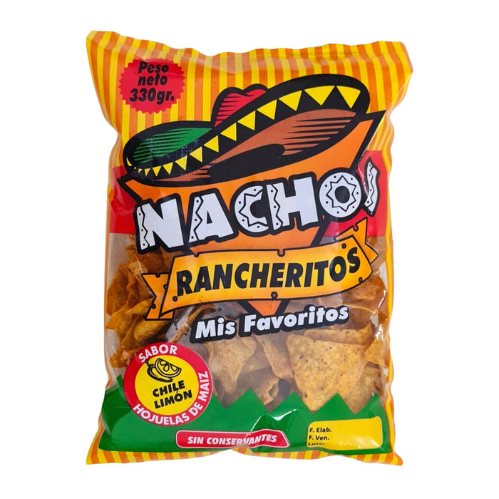 Rancheritos Nachos Sabor Chile Limón X 330G