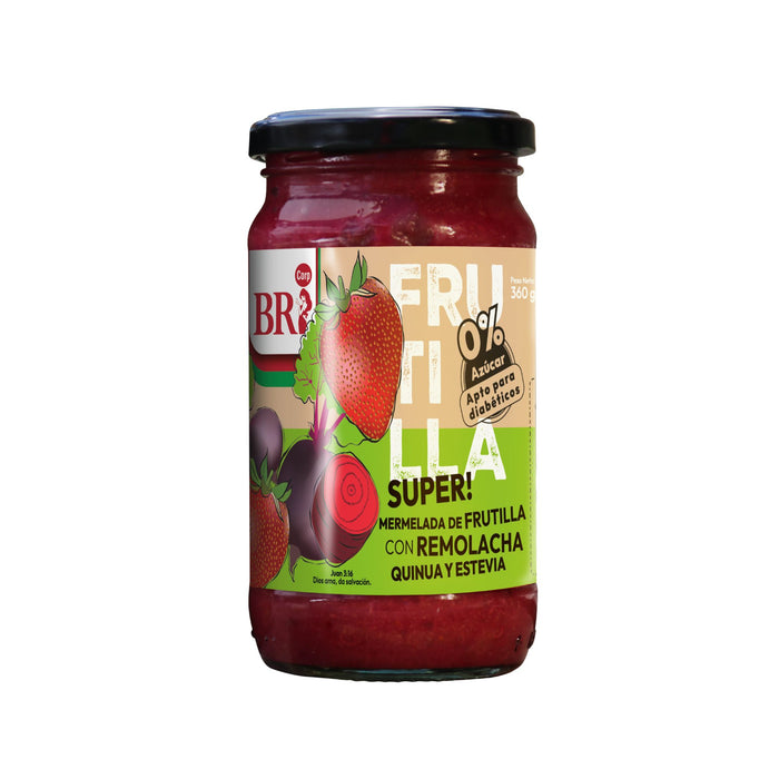 Mermelada Bri Exotic Jams Frutilla Con Stevia X 435G