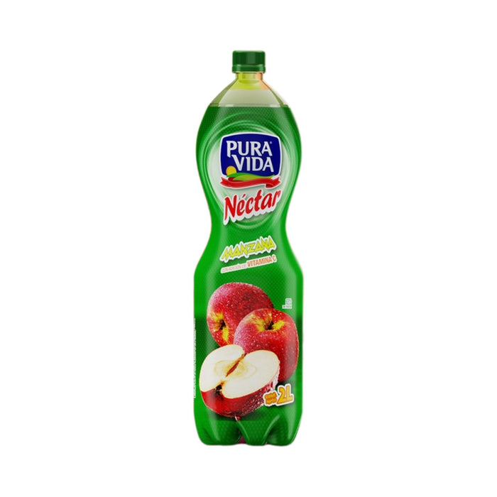 Néctar Pura Vida Manzana Con Adición De Vitamina C X 2L