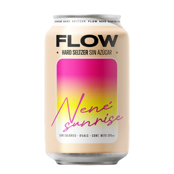 Bebida Flow Nene Sunrise Sabor Naranja Y Frutos Del Bosque X 355Ml