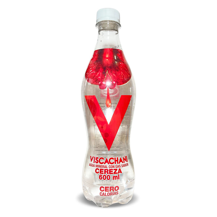 Agua Mineral Con Gas Viscachani Cereza X 600Ml