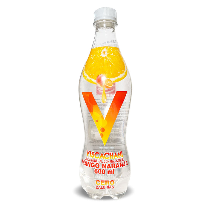 Agua Mineral Con Gas Viscachani Mango/Naranja X 600Ml