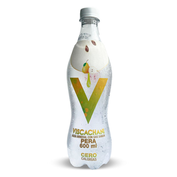 Agua Mineral Con Gas Viscachani Pera X 600Ml