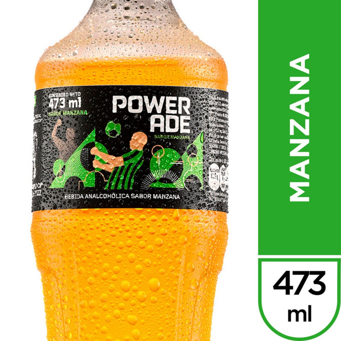 Powerade Manzana X 473Ml