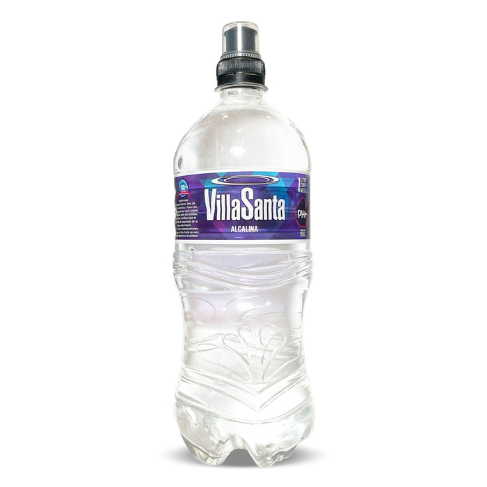 Agua De Mesa Sin Gas Villa Santa Alcalina X 1L