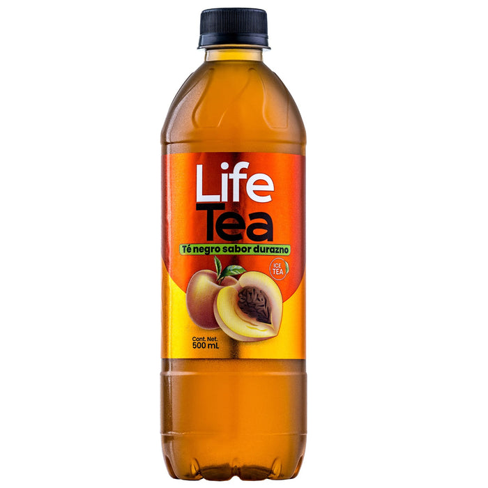 Té Frío Life Tea Negro Durazno X 500Ml