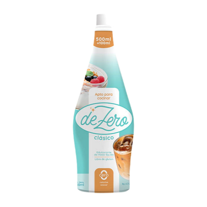 Edulcorante de Mesa De Zero Clásico Líquido X 600ml