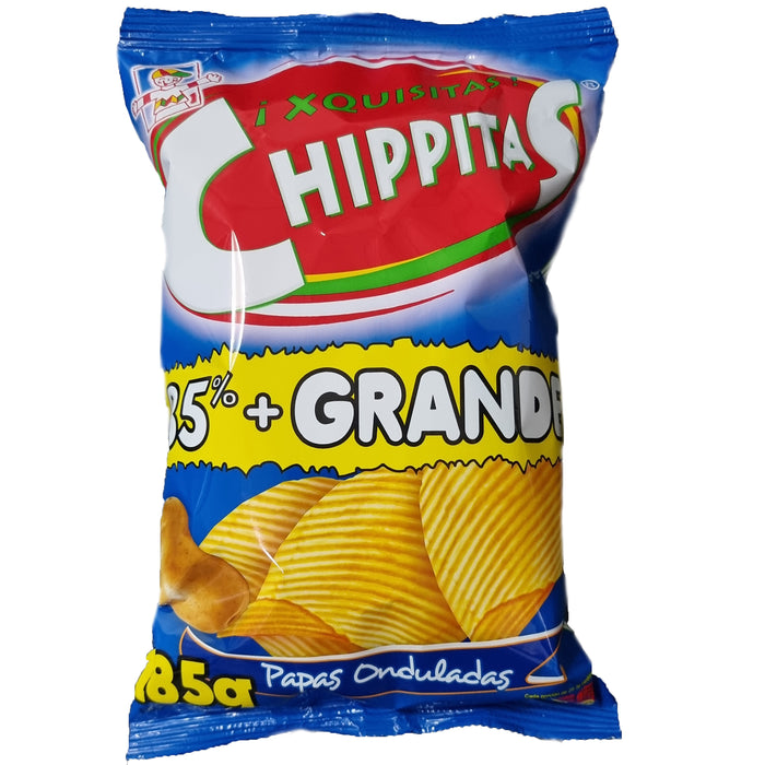 Chippitas Papas Onduladas X 185G