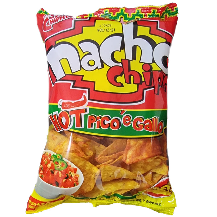 Chippitas Nacho Chips Picante Hot Pico 'E Gallo X 150g