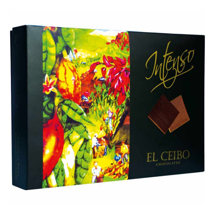 Chocolate El Ceibo Intenso Amargo Con Leche X 216G