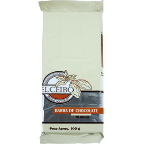 Barra De Chocolate Blanco El Ceibo X 100G