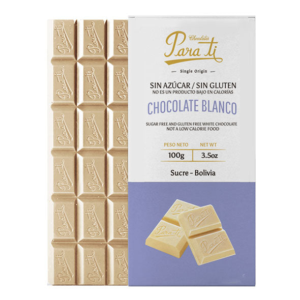 Para Ti Chocolate Dietético Blanco X 100g