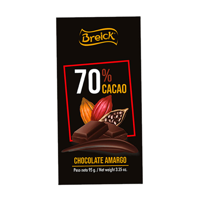 Breick Chocolate Amargo 70 X 95g