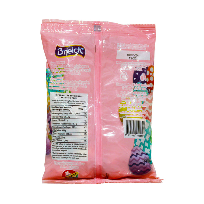 Chocolate Blanco Huevitos De Pascua Breick X 140G