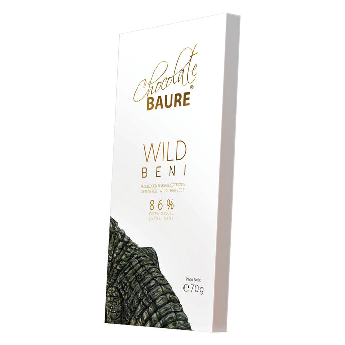 Chocolate Baure Wild Beni Extra Dark 86% Cacao X 70g